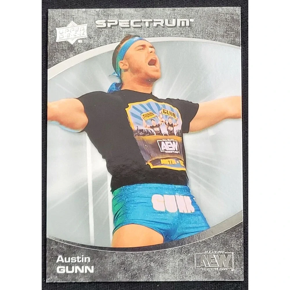 2021 UPPER DECK AEW SPECTRUM AUSTIN GUNN ‎ ALL ELITE WRESTLING